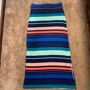 Colorful maxi skirt medium